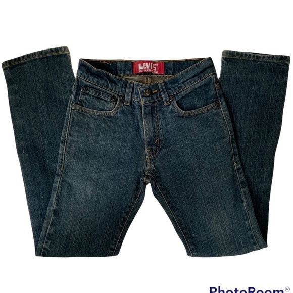 Levi’s Skinny Jeans Boys Medium Wash 26 x 26 1/2 - Picture 1 of 7